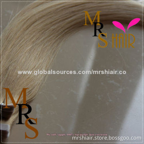 20-Inch 20# color Indian straight tape in hair
